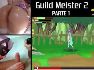 나를 라 chupa mientras juego - blow-videogames - guild meister 2 parte 1