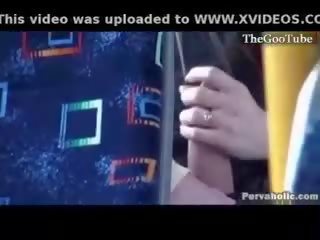 Клетка камера улова bj в публичен автобус