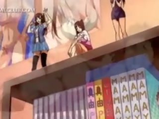 9d anime adolescent dostane pička fucked vyhrnutá sukňa v lôžko