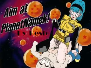 Bulma dando gostoso para kuririn nvt nave durante viagem