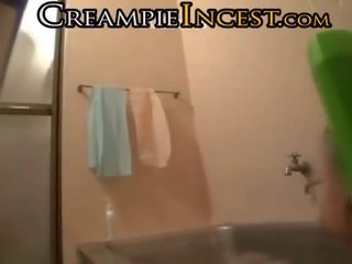 Daddy tells lady to go into brothers cum-8