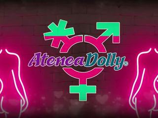 Atenea dolly- dildoja ratsastus