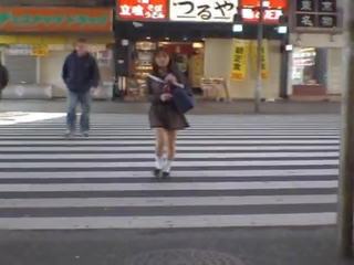 Asian sweetheart in Public