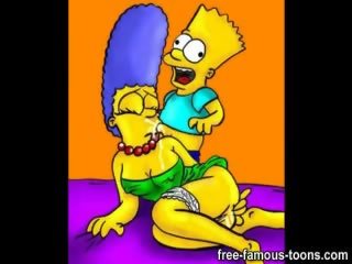 Randy bart simpson kâkül marge ve lisa zor ve hızlı