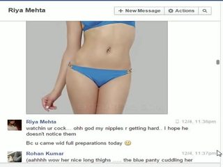 India not brother rohan fucks sister riya on facebook chatting