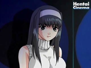 Kuuma anime pelata tyttö sisään minihame panee pois hänen vaatteet ja saa perseestä