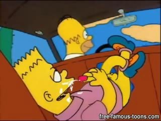 Simpsons família adulto vídeo