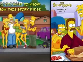 Flandis ipek the simptoons hotties&excl; pepperoni pizza&excl; the simptoons