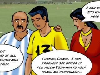 Velamma Episode 43 : fascinating Assistant Coach Velamma