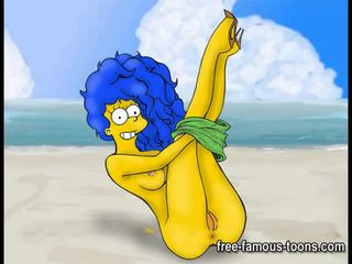 Simpsons sex film parody