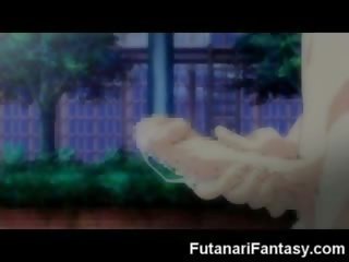 Futanari hentai raudonmedis ji-vyras anime manga tranzistorius pieštinis animacija peter varpa transseksualas sperma pakvaišęs dickgirl hermafroditas