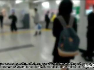 Japonesa adolescente real chikan tren experiencia