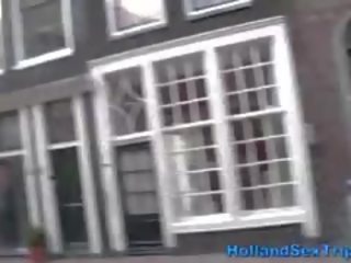 Real Dutch streetwalker Sucks And Tugs