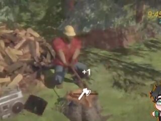 Lumberjack strips sa ang gubat &vert; logjam &vert; 12 araw ng yaoi s2 e9