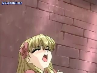 Anime prinsesse blir pounded hardt