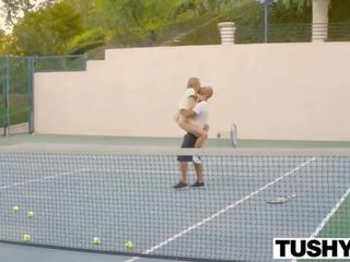 Lustful grand fuck with the tennis trainer