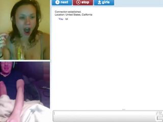 Grande manhood scossa ha ragazze freaking fuori su webcam compilazione