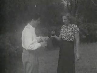 1940's outdoor fuck video
