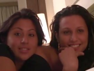 Watch How These Two groovy Spanish Teen Sisters Take Turns To