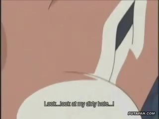 Hentai anime blondynka skrępowane i lanie w loch