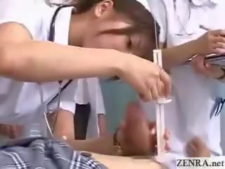 Milfka japonsko dr. instructs sestry na riadny robenie rukou