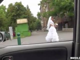 Excellent bride Amirah gets pussy fucked