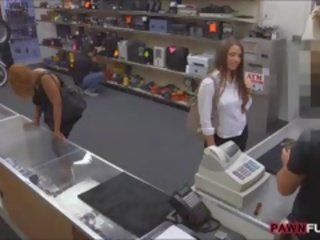 Big Butt Amateur enchantress Fucked By Pawn Man At The Pawnshop