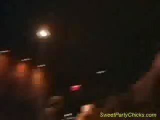 Sweet party chick black penis