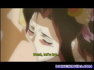 Matipuno hentai bakla blows at fucks