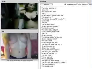 Chatroulette #75 oversexed pasangan menghisap dan fuck