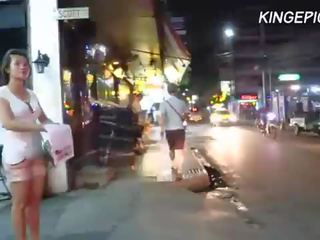 Russa strumpet em bangkok vermelho luz district [hidden camera]